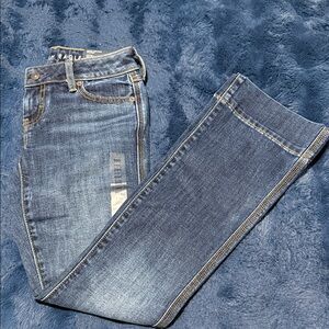 American Eagle Outfitters Indigo Kick Boot Jeans